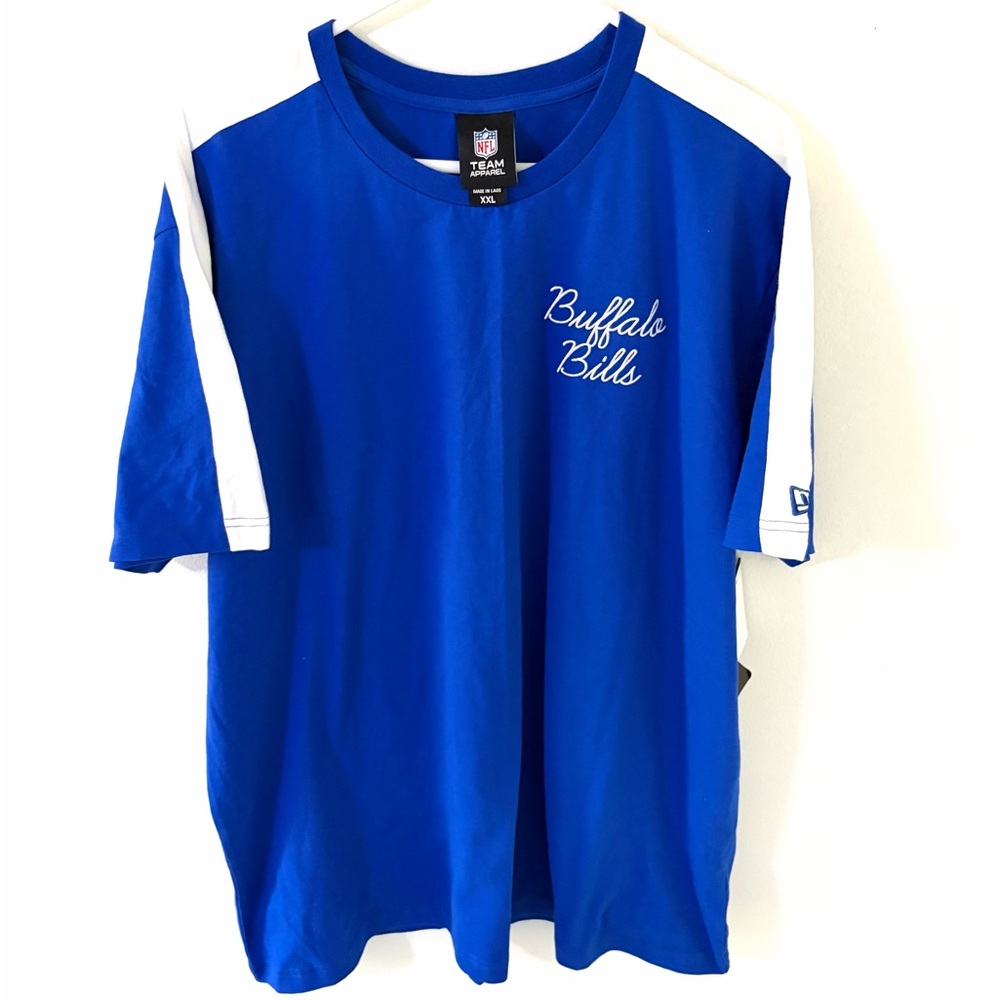NWT NFL x New Era Buffalo Bills Golf “All Levels Welcome” T-Shirt, Size: XXL